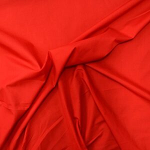 red 60" wide premium cotton blend broadcloth fabric by the yard by fabric bravo