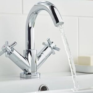 Bristan DX BAS C Basin Mixer Chrome Decade