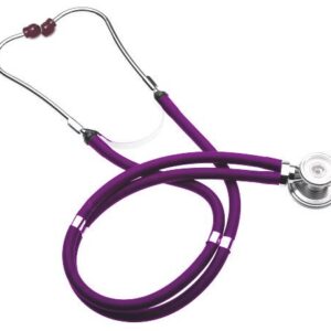 EMI Purple Sprague Rappaport Dual Head Stethoscope for Nurses and Medical Professionals