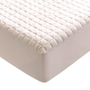 Mediflow Cotton Velour Waterproof 54 by 75-Inch Mattress Pad, Full