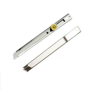 ndk cutter stainless steel knob-lock s-802 razor knife