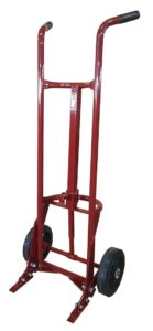 drum handtruck,1000 lb,steel,red