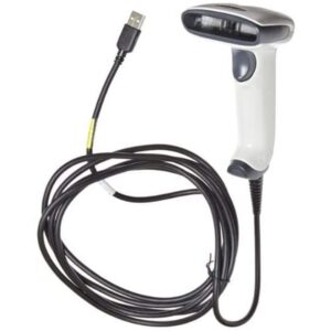 honeywell 1300g hyperion handheld barcode reader with linear 270 scan/s, 5v, 200 ma, white