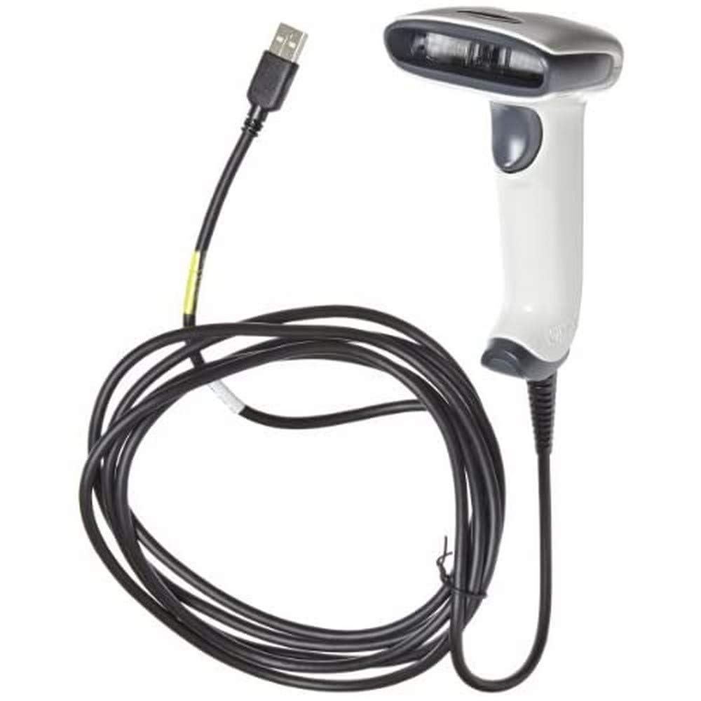 Honeywell 1300G Hyperion Handheld Barcode Reader with Linear 270 scan/s, 5V, 200 mA, White