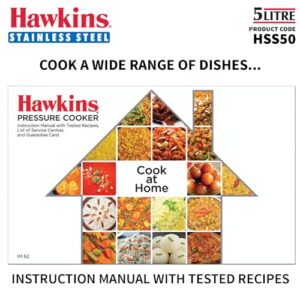 HAWKINS Hawkins Stainless Steel Pressure Cooker Silver 100 Ounce