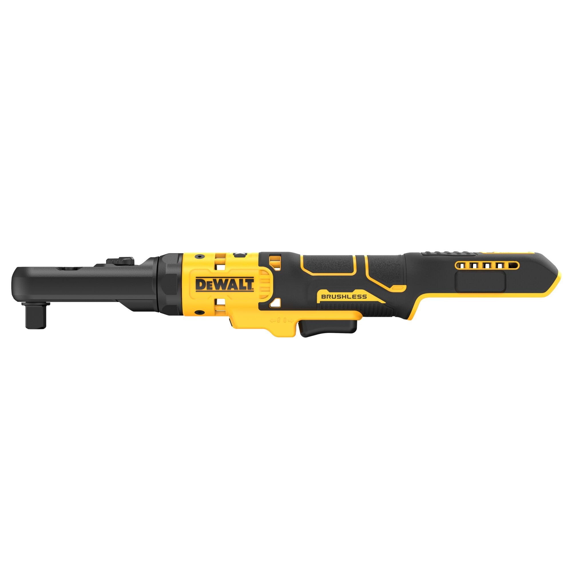 DEWALT 20V MAX XR Cordless Ratchet, 3/8" and 1/2" Sealed Head Ratchet, Bare Tool Only (DCF510B)