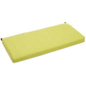 blazing needles indoor/outdoor bench cushion, 45" wide, lime