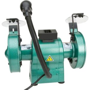 Grizzly Industrial T24463-6" Bench Grinder with Work Light