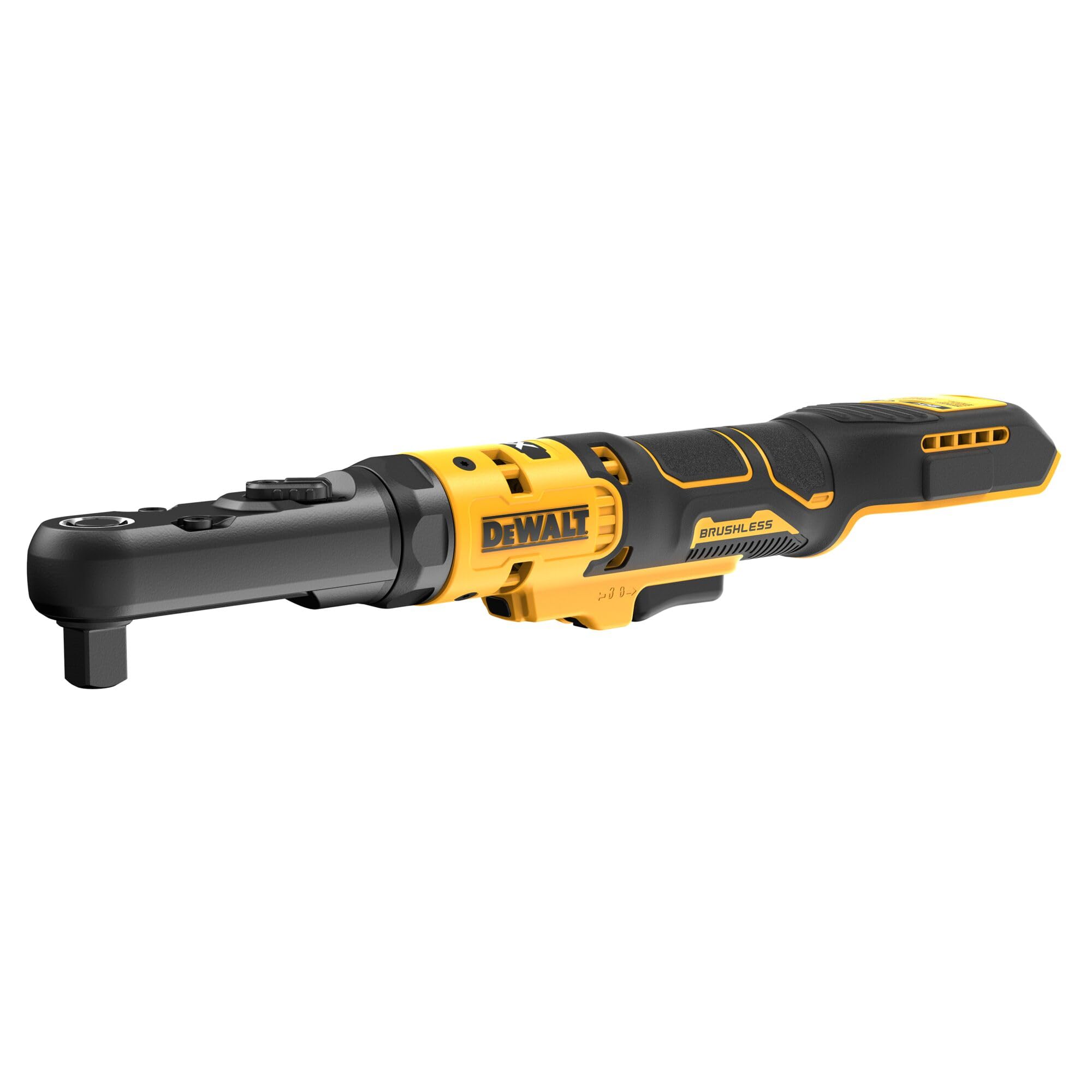 DEWALT 20V MAX XR Cordless Ratchet, 3/8" and 1/2" Sealed Head Ratchet, Bare Tool Only (DCF510B)