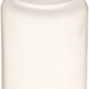 United Scientific® Unistore™ 33307 | Laboratory Grade Polypropylene Wide Mouth Reagent Bottle | Designed for Laboratories, Classrooms, or Storage at Home | 125mL (4oz) Capacity | Pack of 12, Clear