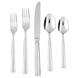 Fortessa Bistro 18/10 Stainless Steel Flatware Espresso Spoon, Set of 12