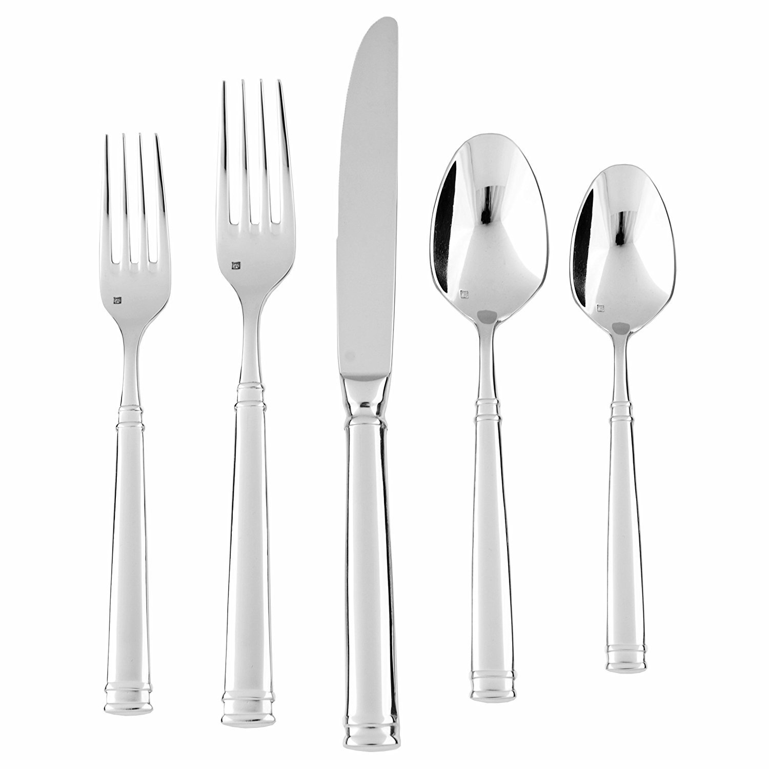 Fortessa Bistro 18/10 Stainless Steel Flatware Espresso Spoon, Set of 12