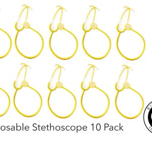 EMI Disposable Stethoscopes 10 Pack (Royal)