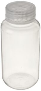 united scientific® unistore™ 33308 | laboratory grade polypropylene wide mouth reagent bottle | designed for laboratories, classrooms, or storage at home | 250ml (8oz) capacity | pack of 12