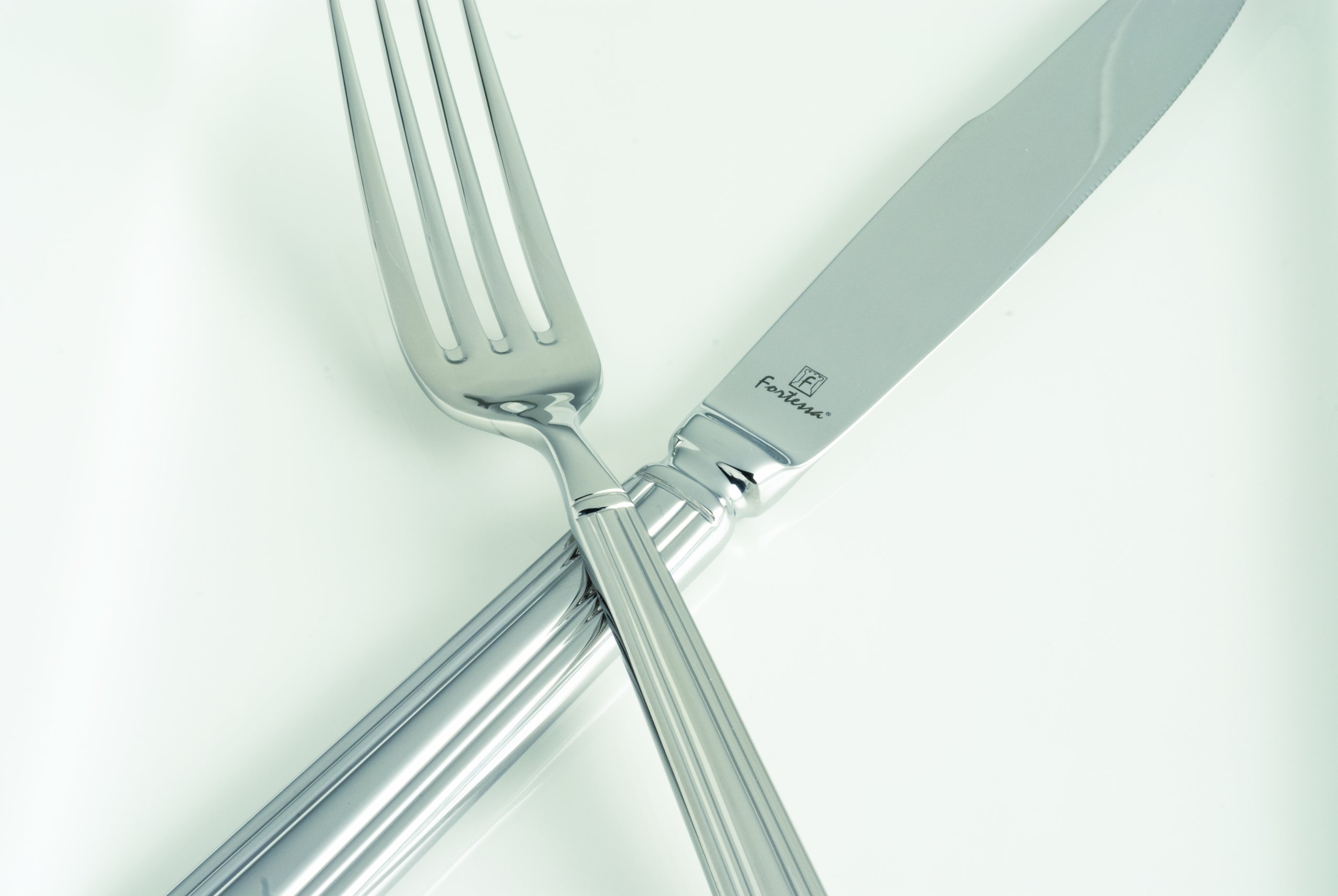 Fortessa Metropolitan 18/10 Stainless Steel Flatware Table Fork, Set of 12