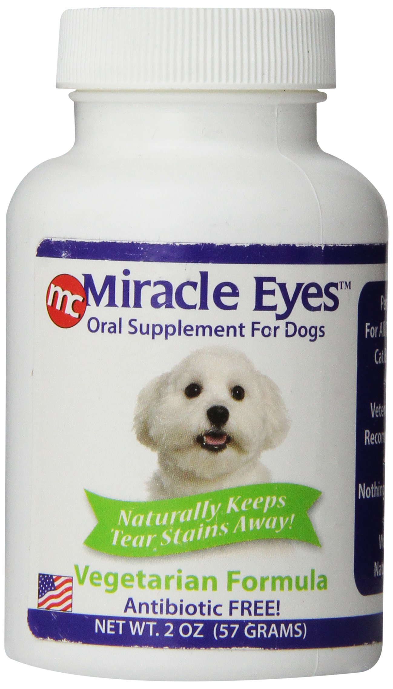 GIMBORN Miracle Care 731027 Miracle Eyes Vegetarian Formula for Pets, 2-Ounce