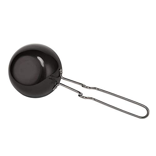 Wonder Chef Tadka Pan Large for dal, kadhi, saag, dhokla, 10cm/3.94", Black