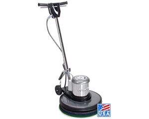 powr-flite: 20" 1.5 hp classic metal dual speed floor machine, c202