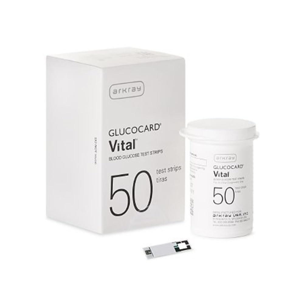 Arkray Glucocard Vital Test Strips, 100 Count