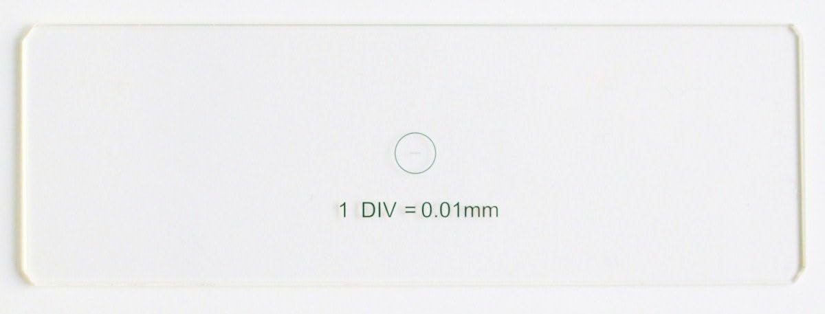 OMAX - FBA_CS-A36CALM1 0.01mm Microscope Camera Calibration Slide (Stage Micrometer)