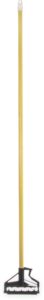 sparta 4166404 spectrum fiberglass mop handle with quik-release for cleaning, commercial, residential, 60 inches, yellow