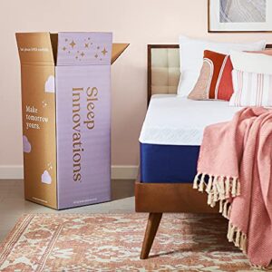 Sleep Innovations Shiloh 14 Inch Memory Foam Mattress, Cal King Size, Bed in a Box, Cradling Medium Support