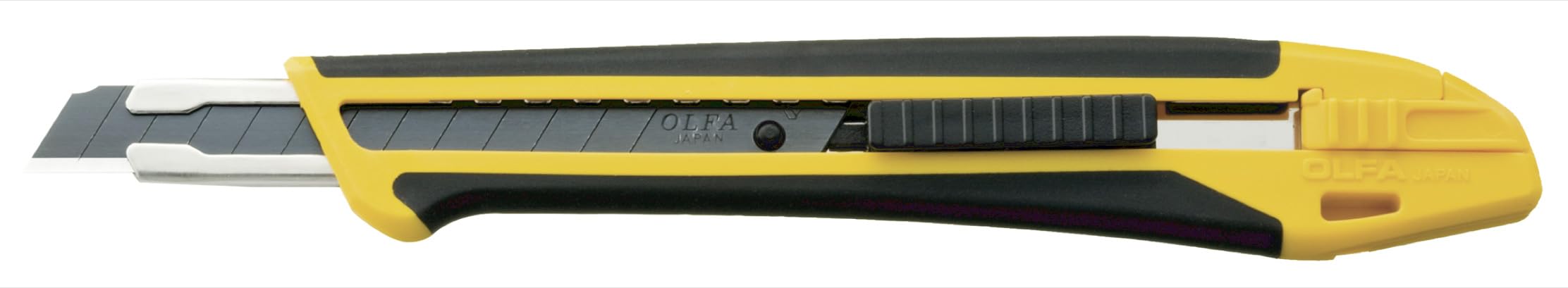 Utility Knife, 5 3/4 In, Yellow/Black