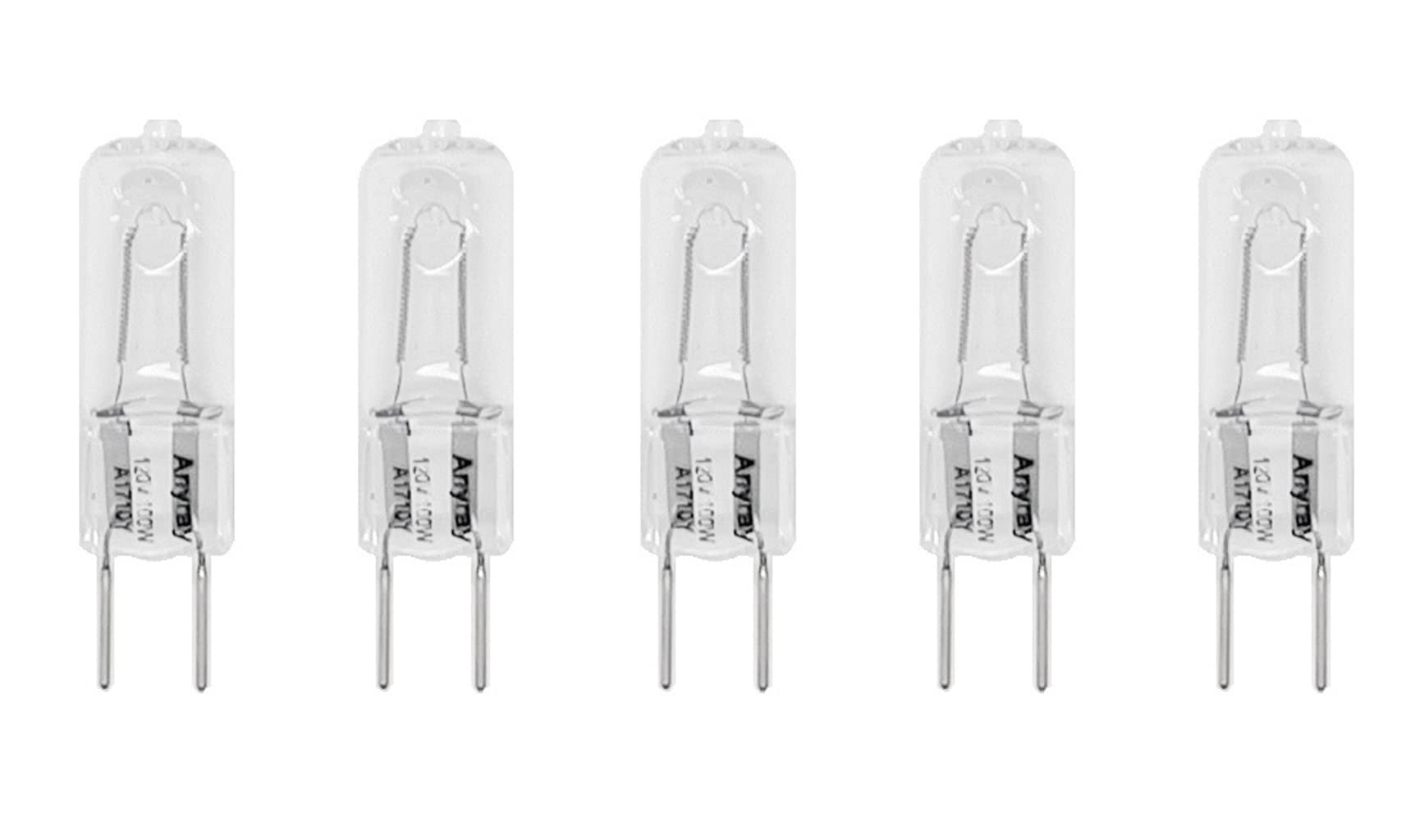 Anyray (5)-Pack Compatible Replacement Bulb for SL-5591-A2-A Halogen 100W