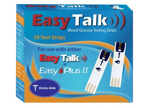 Easy Talk Blood Glucose Test Strips 200Ct Bundle Deal (4 boxes of 50Ct = 200CT Total)