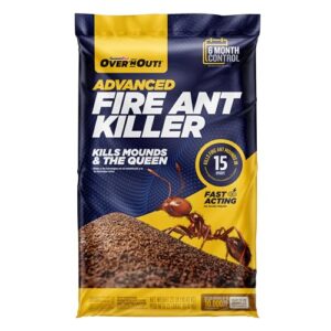 garden tech over n out advanced fire ant killer granules, 23lb