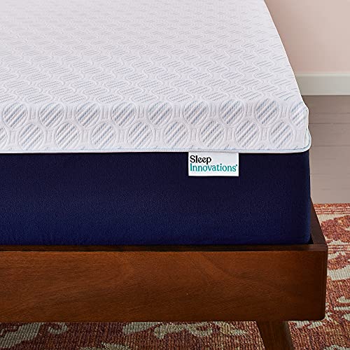 Sleep Innovations Shiloh 14 Inch Memory Foam Mattress, Cal King Size, Bed in a Box, Cradling Medium Support