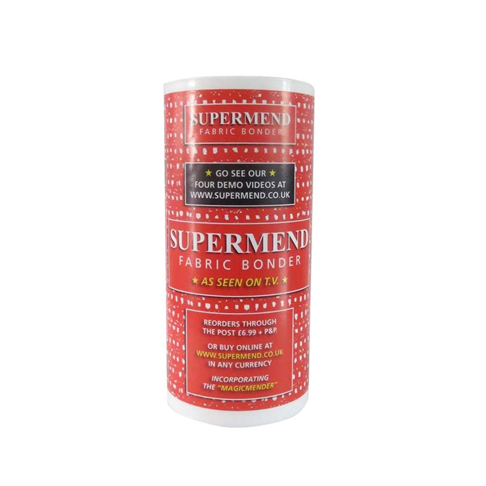 Supermend Bonding Fabric Repair Powder the Original Repair Rips Tears Burns Holes Hems Clothing no Sewing in Seconds