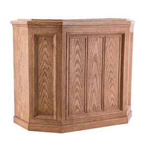 AIRCARE 696 400HB Digital Whole-House Console-Style Evaporative Humidifier, Light Oak