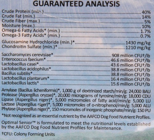 Wysong Optimal Senior - Senior Canine Formula Dog Food- 5 Pound Bag