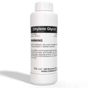 Ethylene Glycol High Purity - New Tamper-Evident Sealed Bottles 1000ml (32oz)