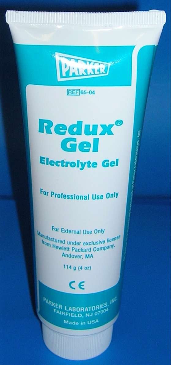 Parker Labs Redux Highly Conductive Non-Abrasive Electrolyte Gel 114g / 4 Oz ECG Defibrillation