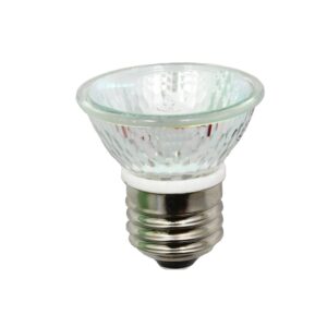 anyray 1-bulb hr16 120v 50w e26 mr-16 50 watts jdr c halogen bulb lamp exn flood with lens (50 watts)