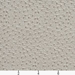 G233 Light Grey Textured Faux Ostrich Upholstery Vinyl by The Yard