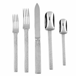 Fortessa Acqua 18/10 Stainless Steel Flatware Iced Tea Spoon, Set of 12