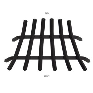 Pleasant Hearth BG7-246M 24-inch Lifetime Steel Grate, Black