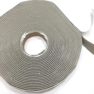 Colorimetrics Gray Putty Tape/Butyl Tape 1/8" x 3/4" x 30' (Single Roll)