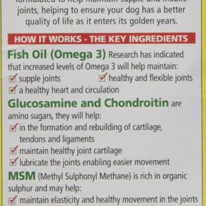 Vetzyme Bob Martin High Strength Flexible Joint for Dogs, 30 Tablets, Tasty Chicken Bites