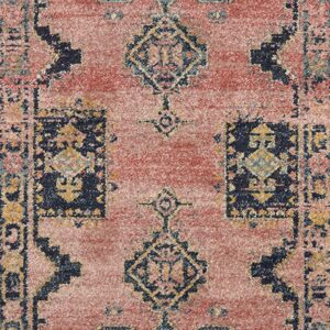 Loloi II Jocelyn Collection JOC-06 Runner Rug 2'-3" x 7'-6" Rose/Rose Rectangular 0.38" Thick