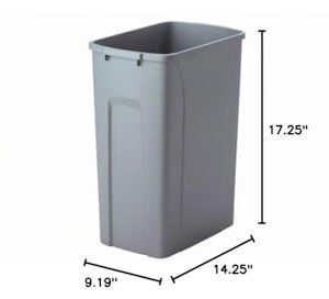 Trash Pull-Out Replacement Bins Plastic Waste Bins