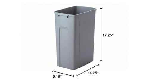 Trash Pull-Out Replacement Bins Plastic Waste Bins