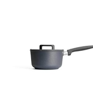 Woll Concept Plus Cast Saucepan with Lid and Sturdy Handle / 9 cm Deep / 18 cm Diameter / 2 Litres / Suitable for Induction Cookers