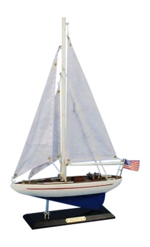 Hampton Nautical Enterprise Sailboat, 16"