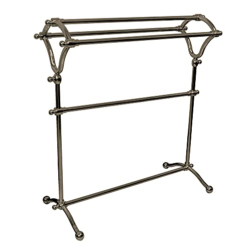 Kingston Brass SCC2288 Pedestal Y-Type Towel-Rack, Brushed Nickel