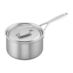 demeyere industry 5-ply 3-qt stainless steel saucepan