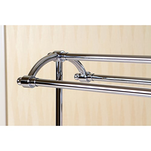 Kingston Brass SCC2291 Pedestal Towel-Rack, Polished Chrome